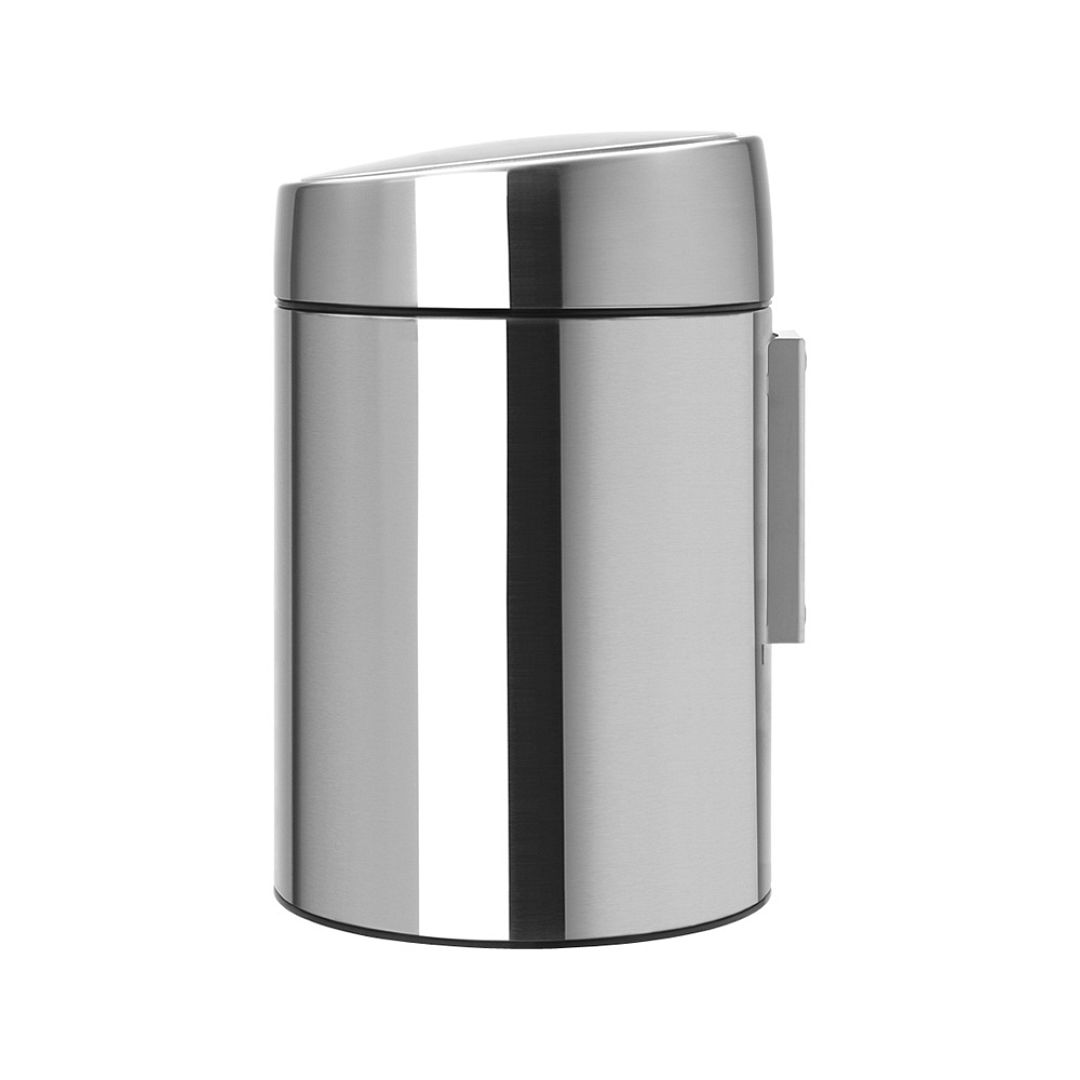 Slide Bin, 5L Matt Steel Fingerprint Proof 8710755477546 Brabantia 1000x1000px 7 NR 5399