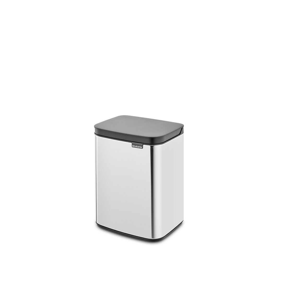 Bo Waste Bin, 4L Brilliant Steel 8710755222788 Brabantia 96dpi 1000x1000px 7 NR 30105