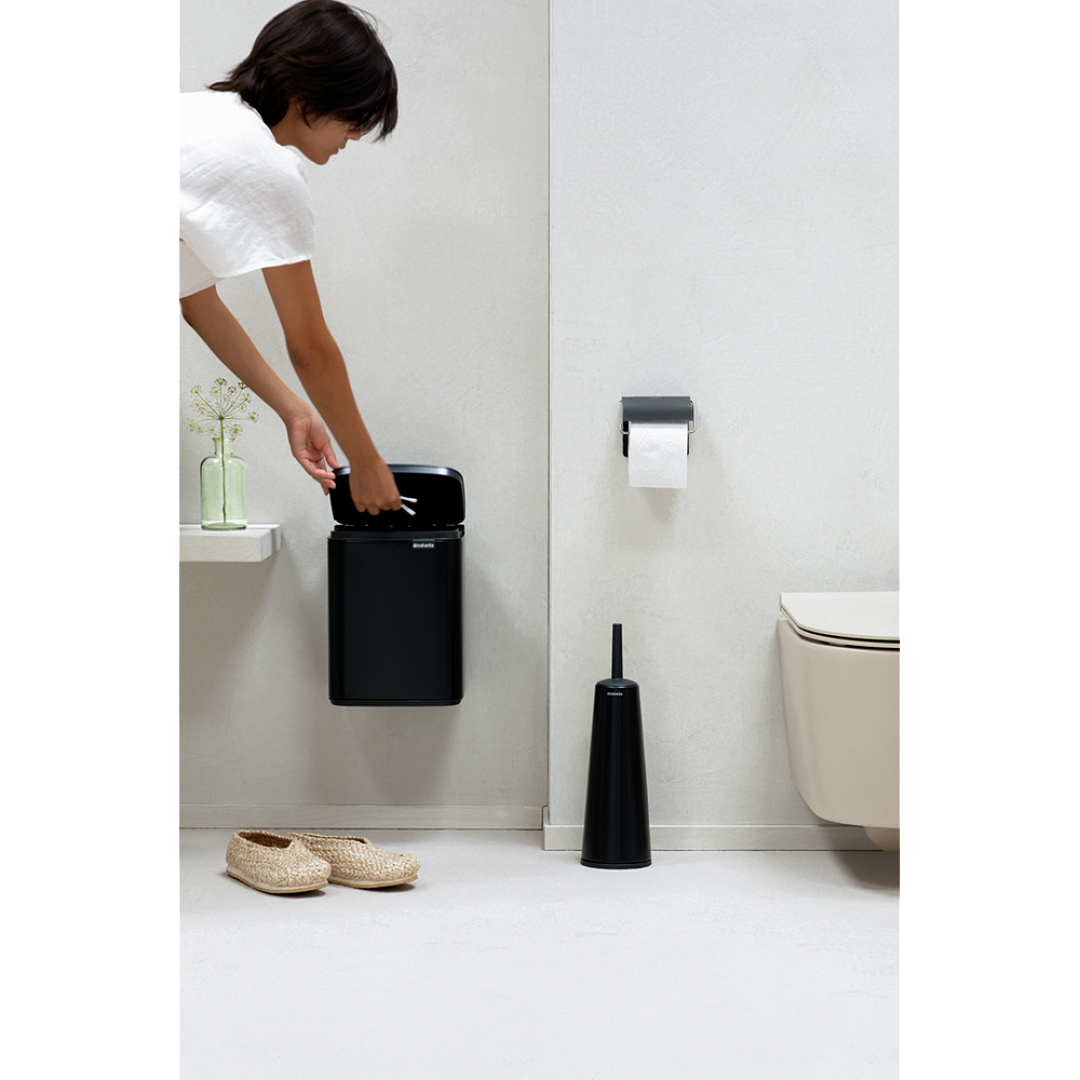 Bo Waste Bin, 7L Matt Black 8710755222900 Brabantia 96dpi 1000x1000px 7 NR 30611