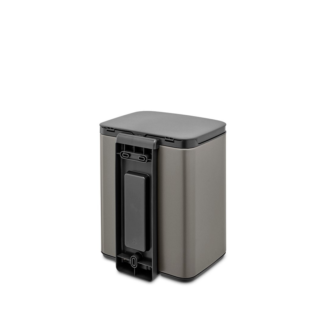 Bo Waste Bin, 7L Platinum 8710755222924 Brabantia 96dpi 1000x1000px 7 NR 30149