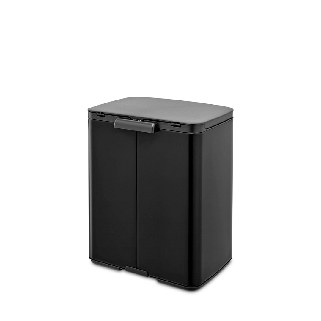 Bo Waste Bin, 12L Matt Black 8710755230363 Brabantia 96dpi 1000x1000px 7 NR 30182