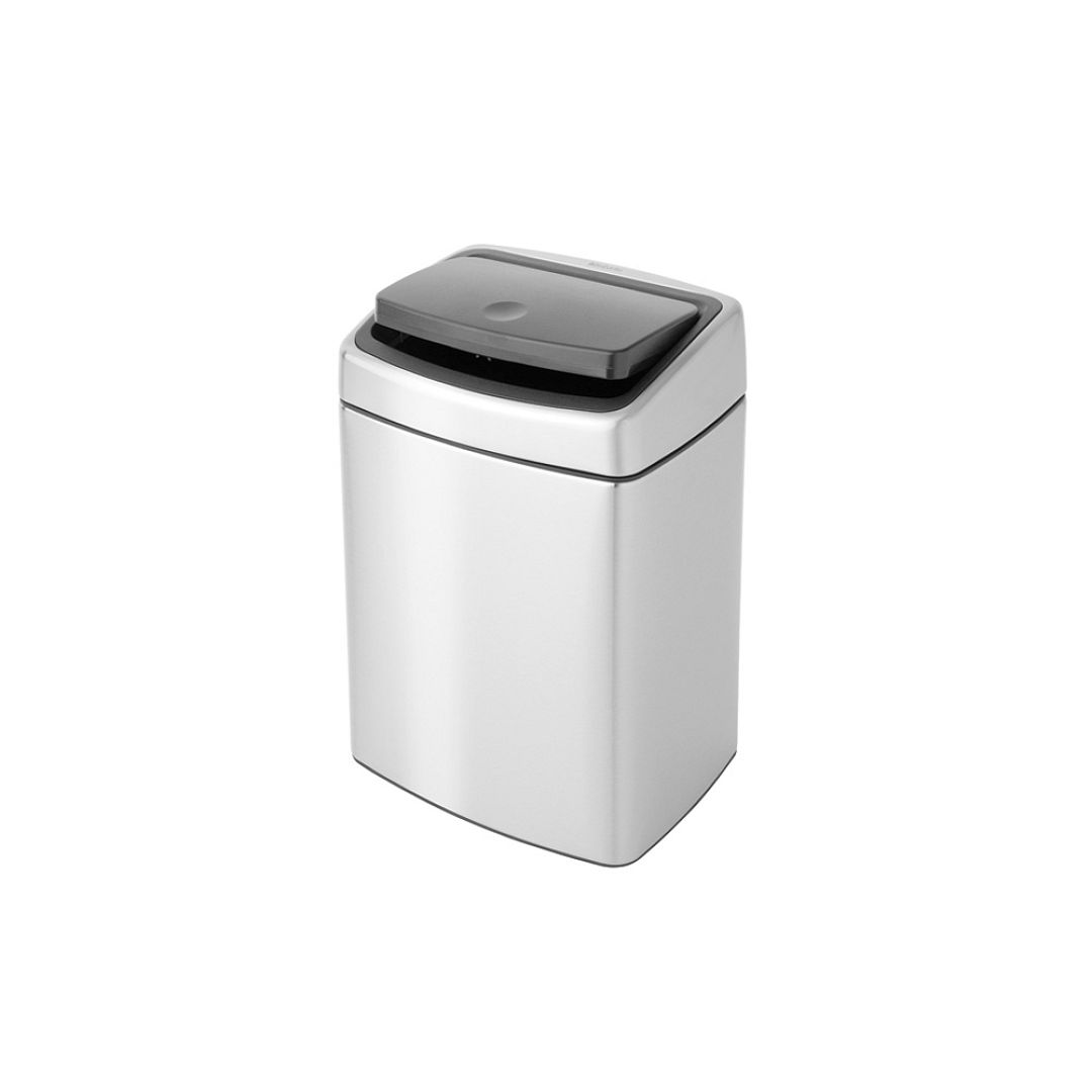 Touch Bin, 10L Matt Steel Fingerprint Proof 8710755477225 Brabantia 1000x1000px 7 NR 5374