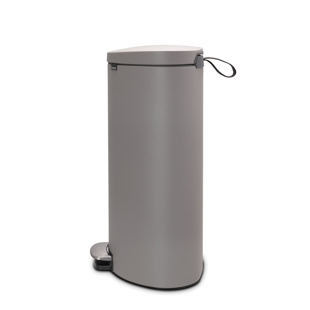 Pedal Bin FlatBack+, 40L Mineral Concrete Grey 8710755119620 Brabantia 96dpi 1000x1000px 7 NR 14215