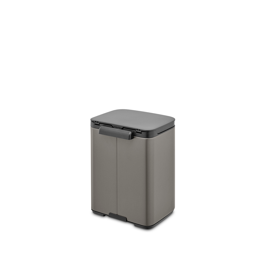 Bo Waste Bin, 4L Platinum 8710755222504 Brabantia 96dpi 1000x1000px 7 NR 30100