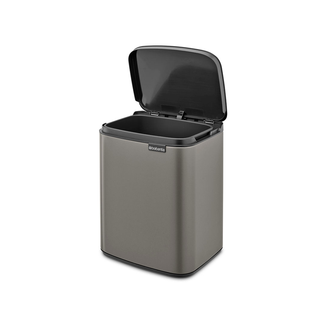 Bo Waste Bin, 7L Platinum 8710755222924 Brabantia 96dpi 1000x1000px 7 NR 30147