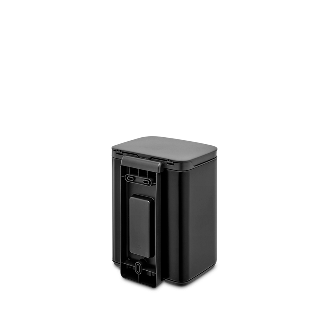 Bo Waste Bin, 4L Matt Black 8710755222481 Brabantia 96dpi 1000x1000px 7 NR 30094