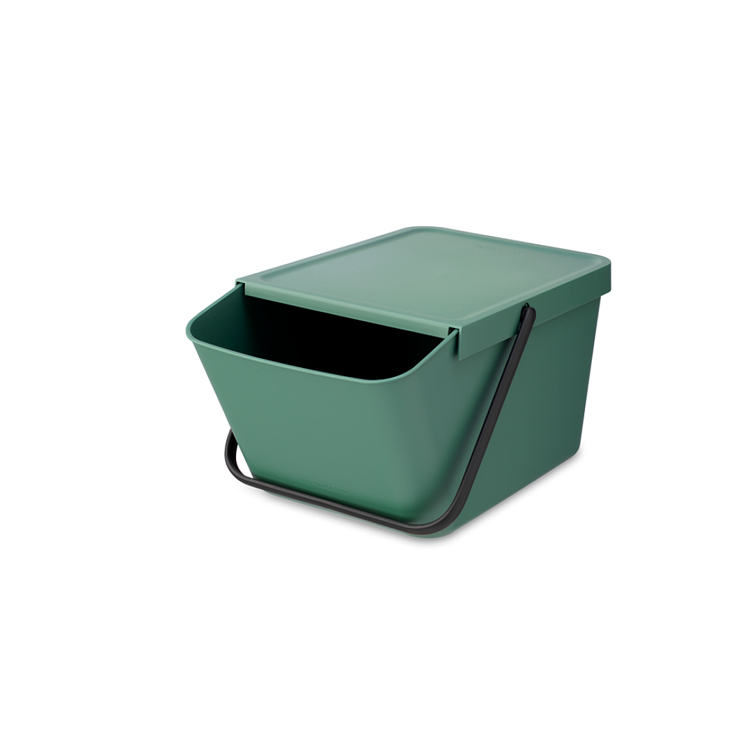 Sort & Go Stackable Bin Fir Green 8710755277740 Brabantia 96dpi 1000x1000px 7 NR 28616