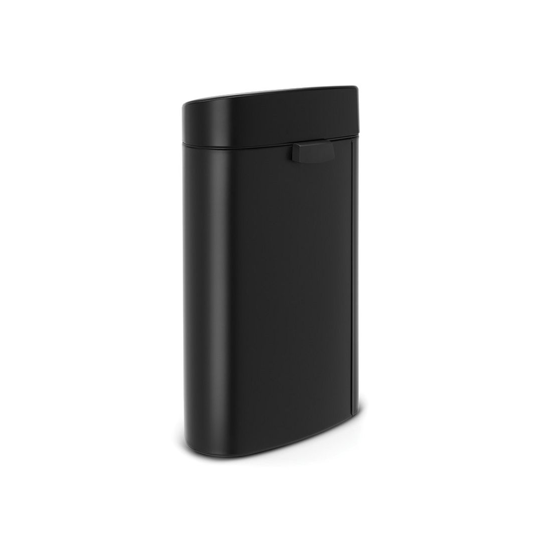 Touch Bin New, 40L Matt Black 8710755114946 Brabantia 96dpi 1000x1000px 7 NR 13342