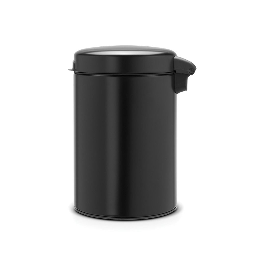 Wall mounted bin newIcon, 3L Matt Black 8710755116247 Brabantia 1000x1000px 7 NR 8278