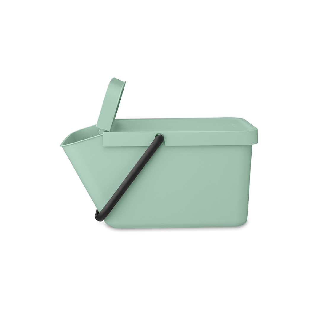 Sort & Go Stackable Bin Jade Green 8710755277764 Brabantia 96dpi 1000x1000px 7 NR 28628