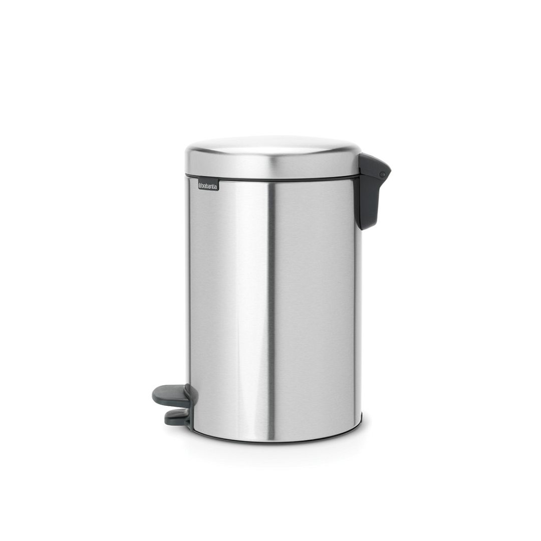 Pedal Bin newIcon, 12L Matt Steel Fingerprint Proof 8710755112041 Brabantia 1000x1000px 7 NR 1382