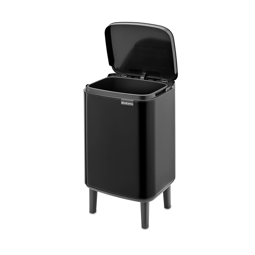 Bo Waste Bin Hi, 7L Matt Black 8710755227141 Brabantia 96dpi 1000x1000px 7 NR 30237